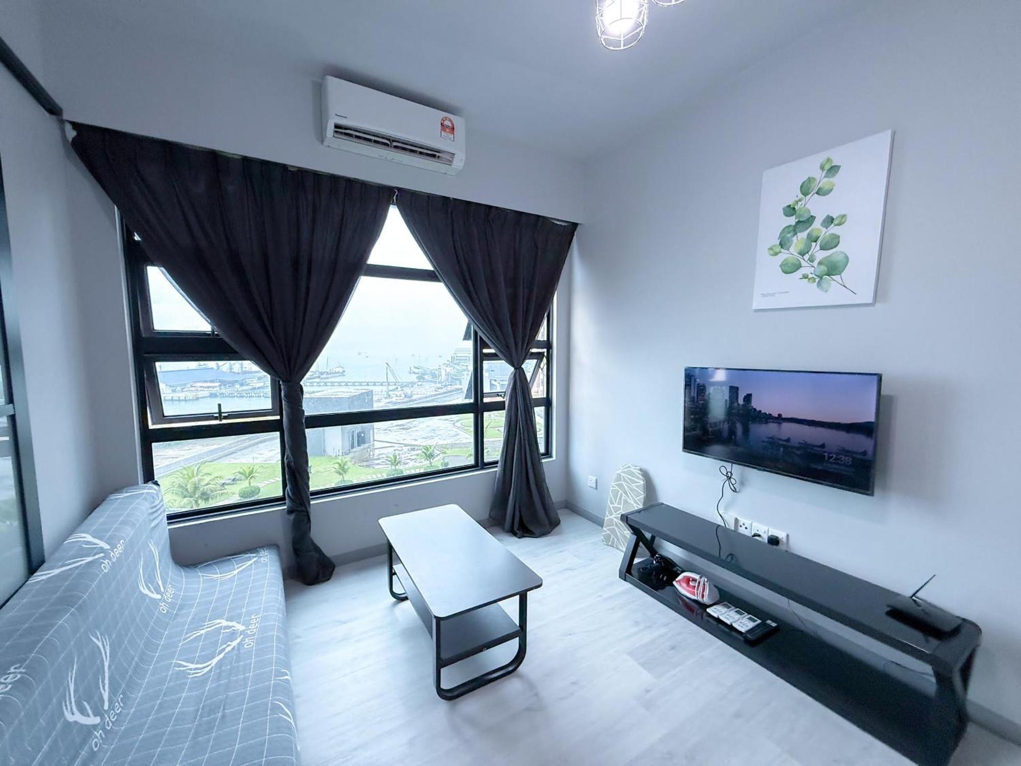 Appartement Sunset View Jesselton Quay Near Jesselton Point Near Suria Sabah Near Gaya Street à Kota Kinabalu Extérieur photo