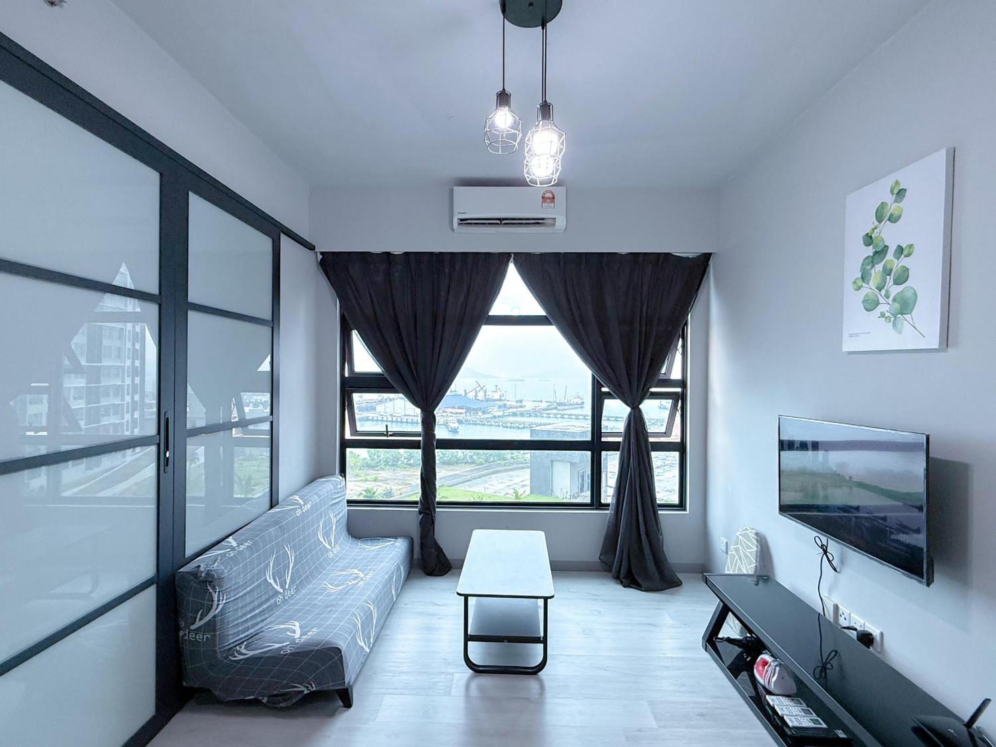 Appartement Sunset View Jesselton Quay Near Jesselton Point Near Suria Sabah Near Gaya Street à Kota Kinabalu Extérieur photo